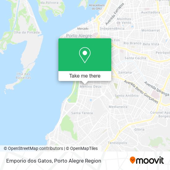 Emporio dos Gatos map