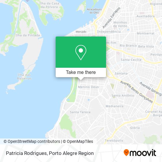 Patricia Rodrigues map