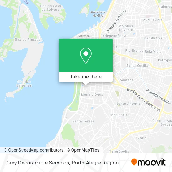 Crey Decoracao e Servicos map