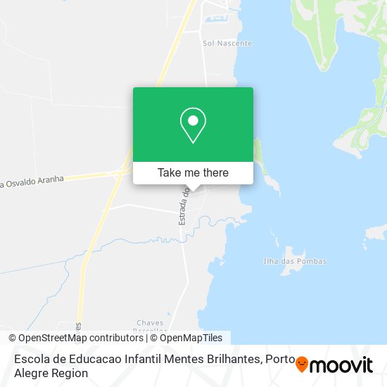 Escola de Educacao Infantil Mentes Brilhantes map