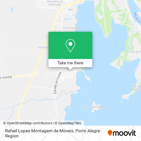 Mapa Rafael Lopes Montagem de Moveis