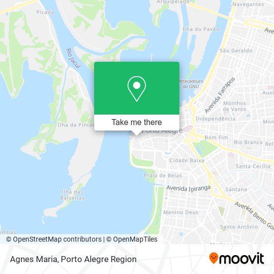 Agnes Maria map