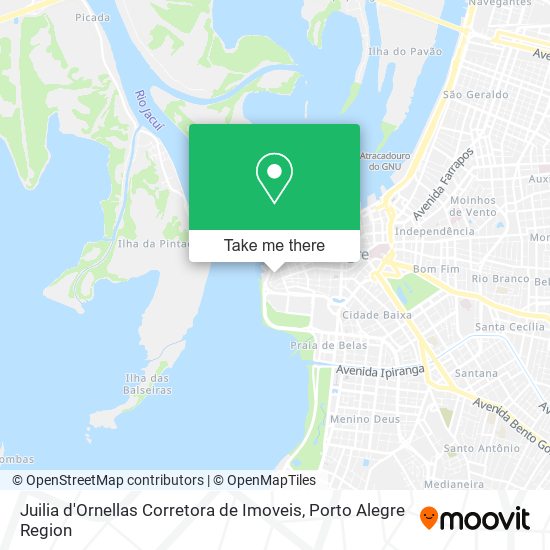 Juilia d'Ornellas Corretora de Imoveis map