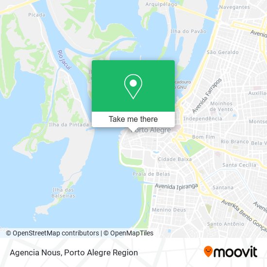 Agencia Nous map
