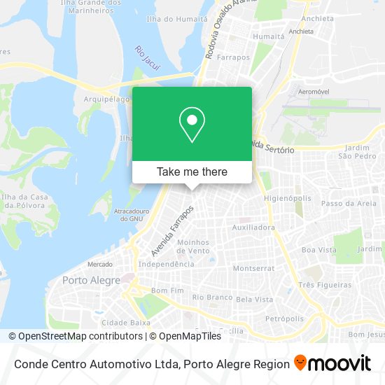 Conde Centro Automotivo Ltda map