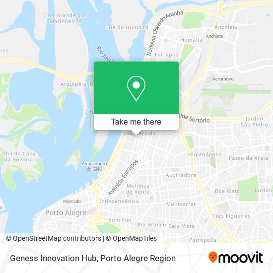 Geness Innovation Hub map