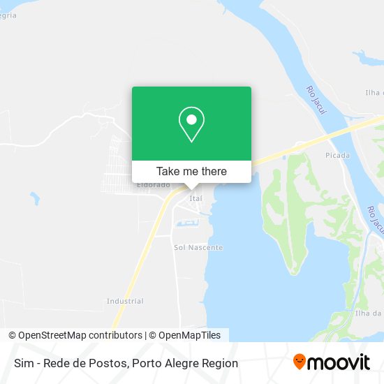 Sim - Rede de Postos map