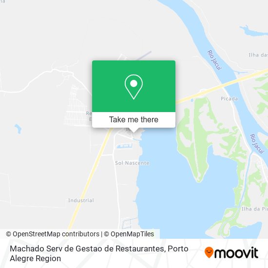 Machado Serv de Gestao de Restaurantes map