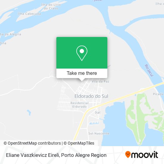 Eliane Vaszkievicz Eireli map