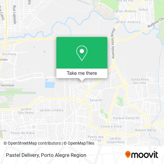 Mapa Pastel Delivery
