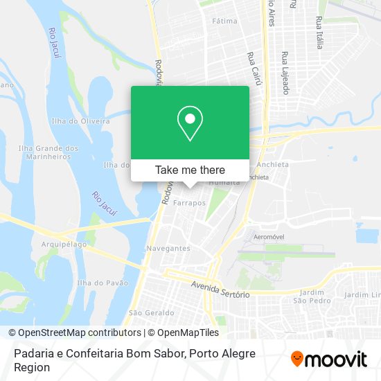 Padaria e Confeitaria Bom Sabor map