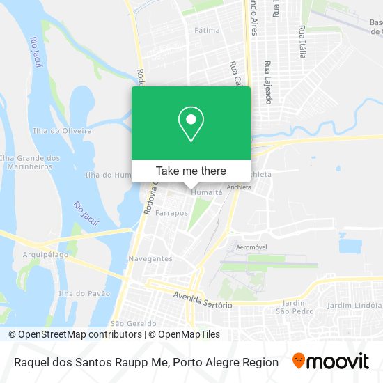 Raquel dos Santos Raupp Me map