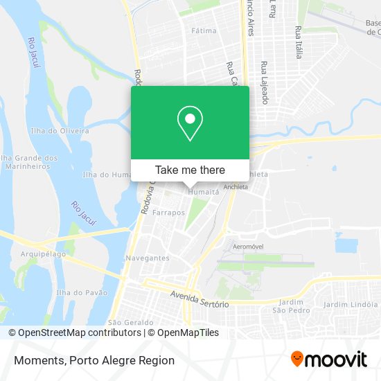 Moments map