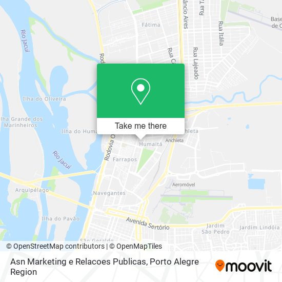 Asn Marketing e Relacoes Publicas map