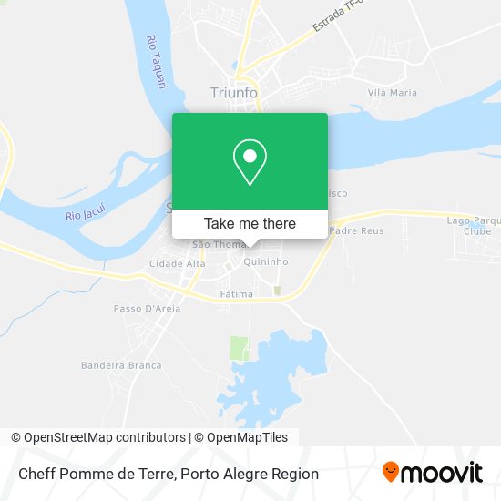 Cheff Pomme de Terre map