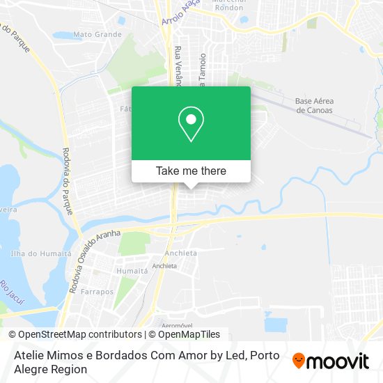 Mapa Atelie Mimos e Bordados Com Amor by Led