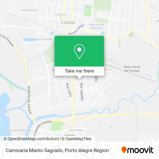 Camisaria Manto Sagrado map