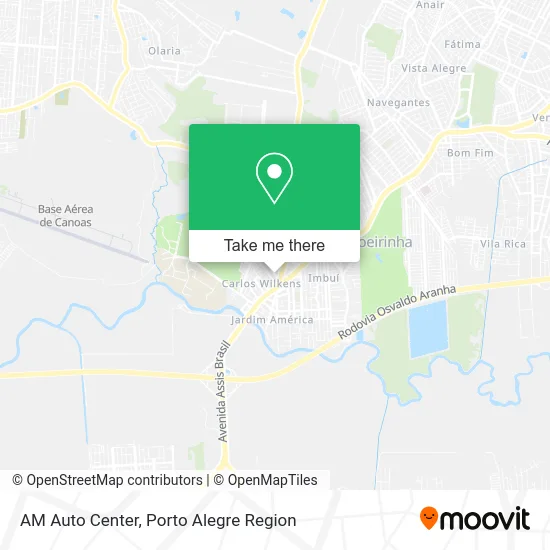 AM Auto Center map