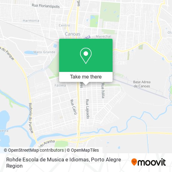 Rohde Escola de Musica e Idiomas map