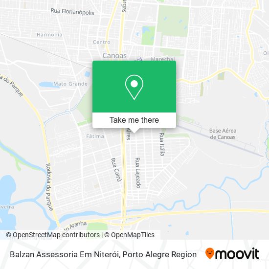 Mapa Balzan Assessoria Em Niterói