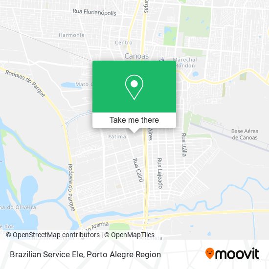 Mapa Brazilian Service Ele