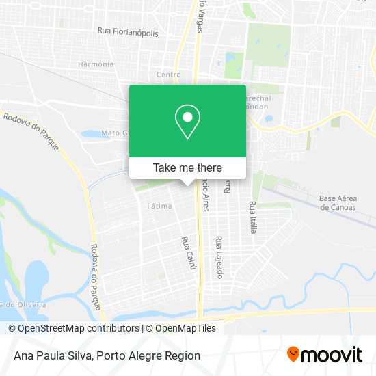 Ana Paula Silva map