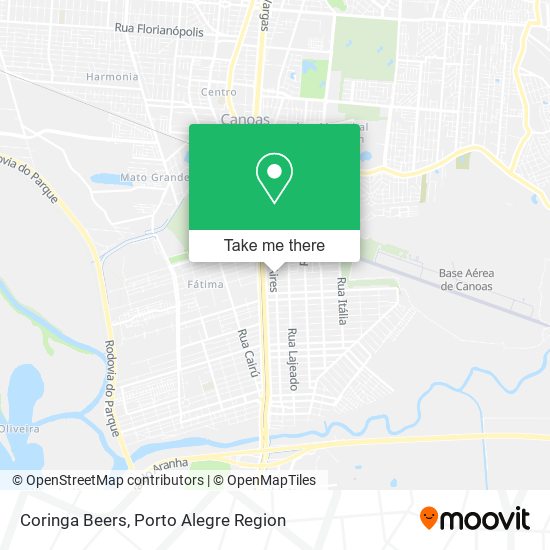 Coringa Beers map