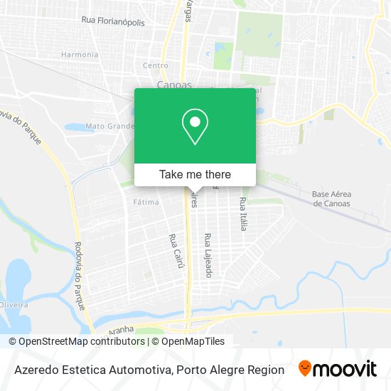 Azeredo Estetica Automotiva map