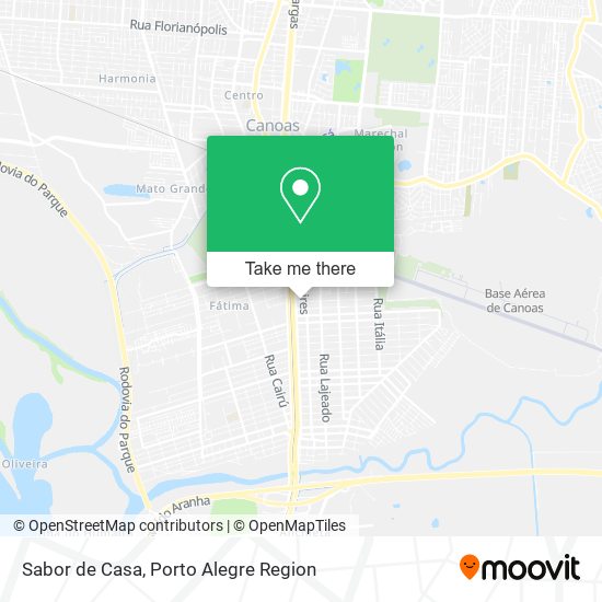 Mapa Sabor de Casa