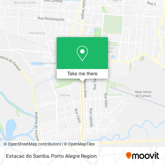 Estacao do Samba map