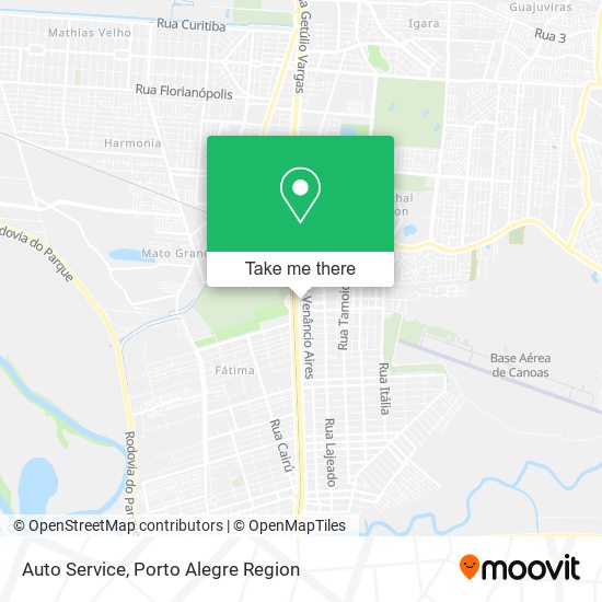 Auto Service map