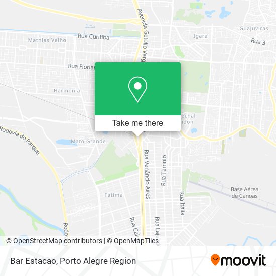 Bar Estacao map