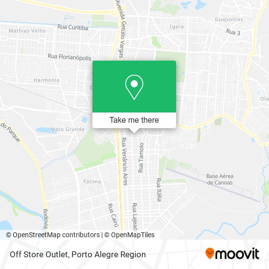 Off Store Outlet map