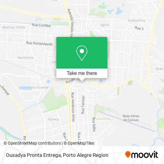 Ousadya Pronta Entrega map