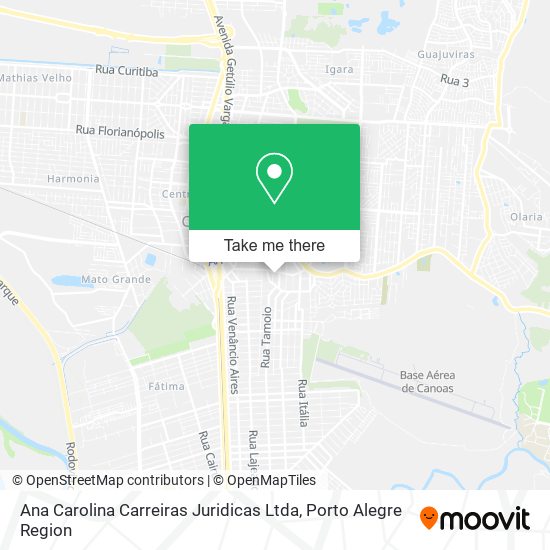 Mapa Ana Carolina Carreiras Juridicas Ltda