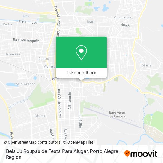 Bela Ju Roupas de Festa Para Alugar map