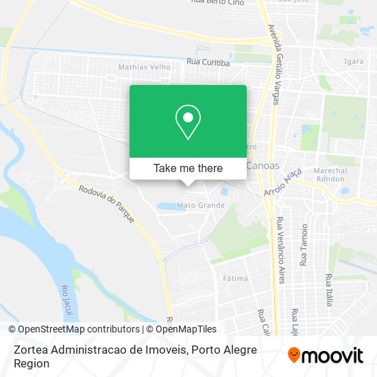 Zortea Administracao de Imoveis map