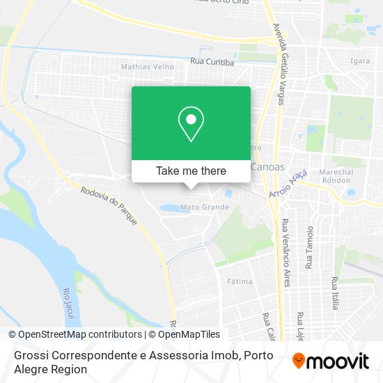 Grossi Correspondente e Assessoria Imob map