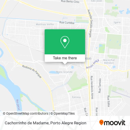 Mapa Cachorrinho de Madame