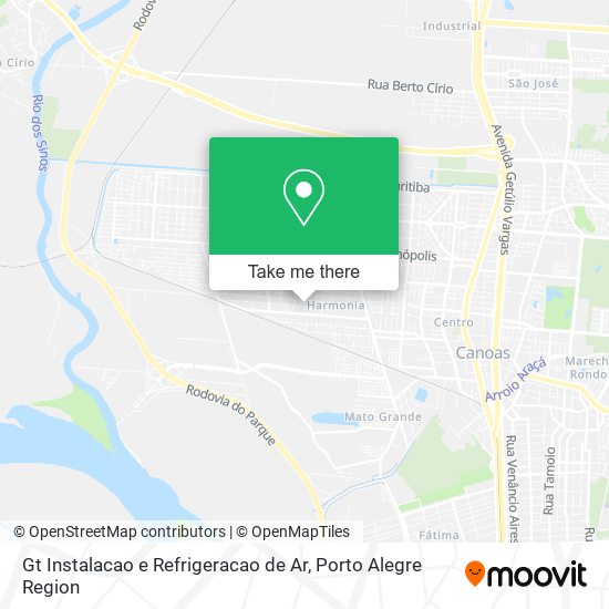 Mapa Gt Instalacao e Refrigeracao de Ar