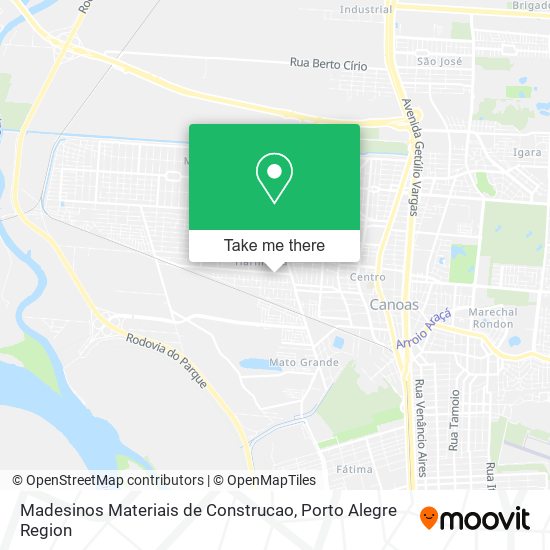 Madesinos Materiais de Construcao map