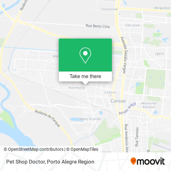 Pet Shop Doctor map
