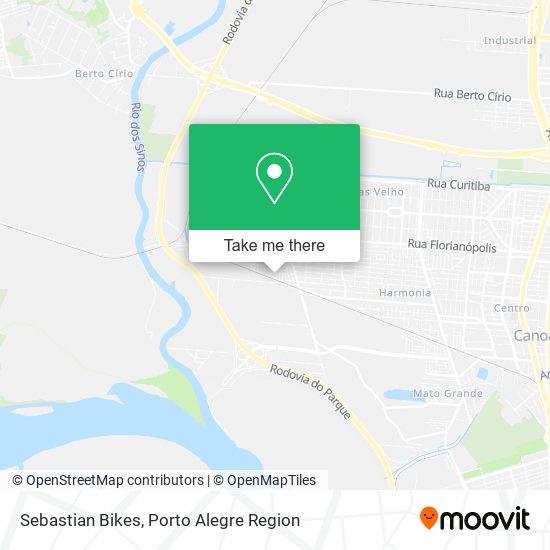 Sebastian Bikes map