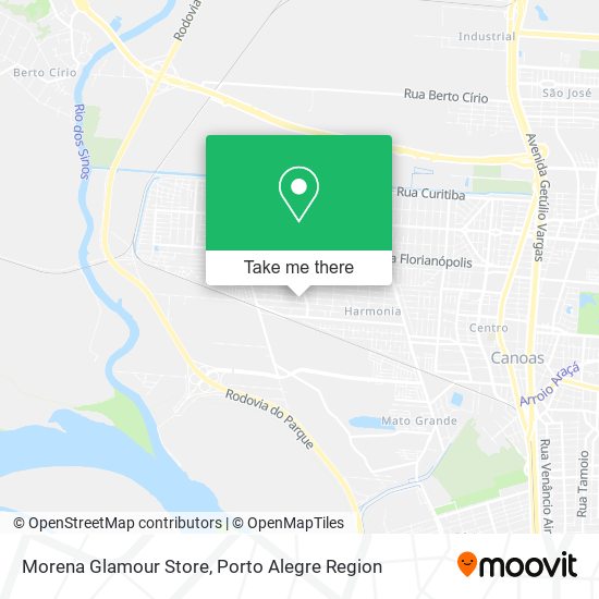 Morena Glamour Store map