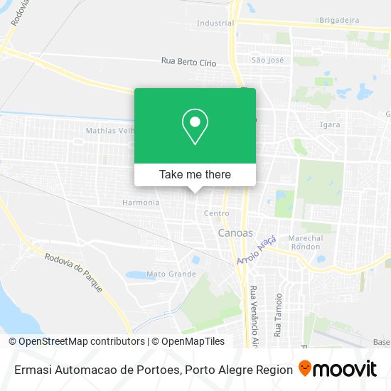 Ermasi Automacao de Portoes map