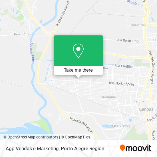 Agp Vendas e Marketing map