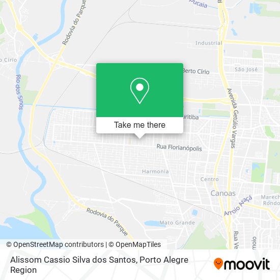 Alissom Cassio Silva dos Santos map