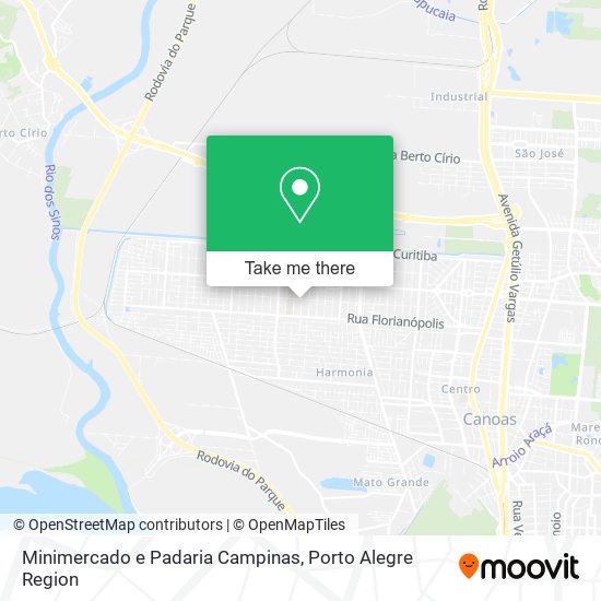 Minimercado e Padaria Campinas map