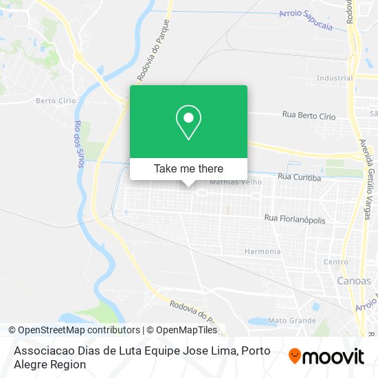 Associacao Dias de Luta Equipe Jose Lima map