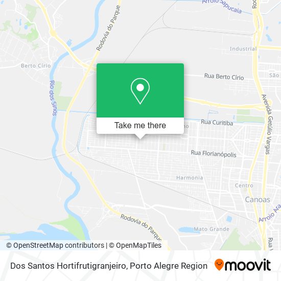 Dos Santos Hortifrutigranjeiro map